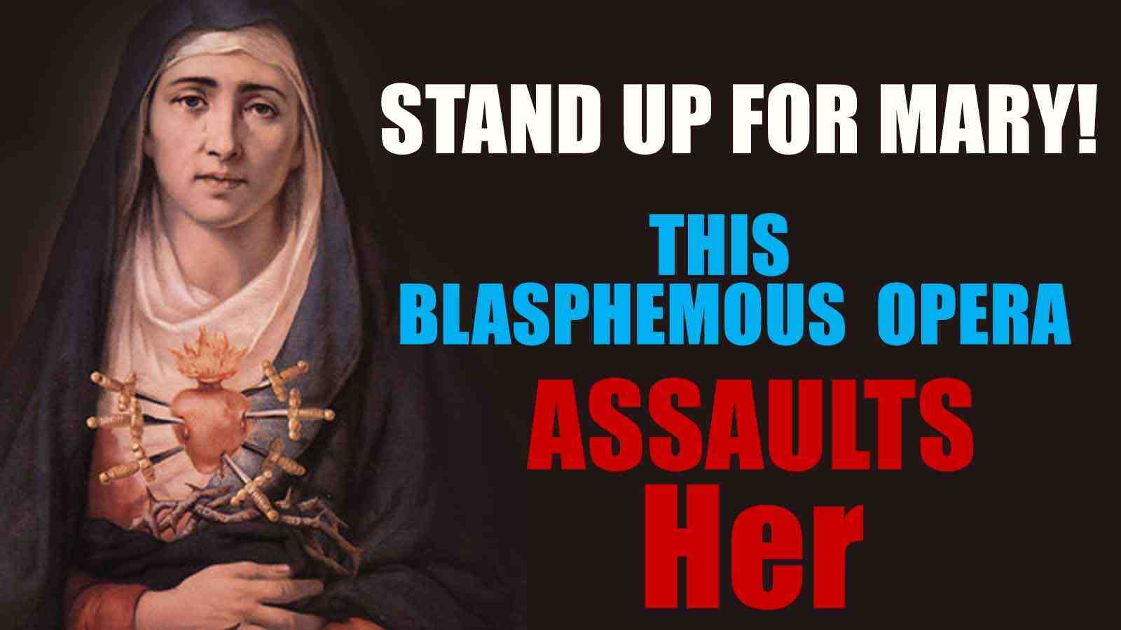 Tell Gaiety Theatre and Colm Toibin… STOP the Blasphemy!